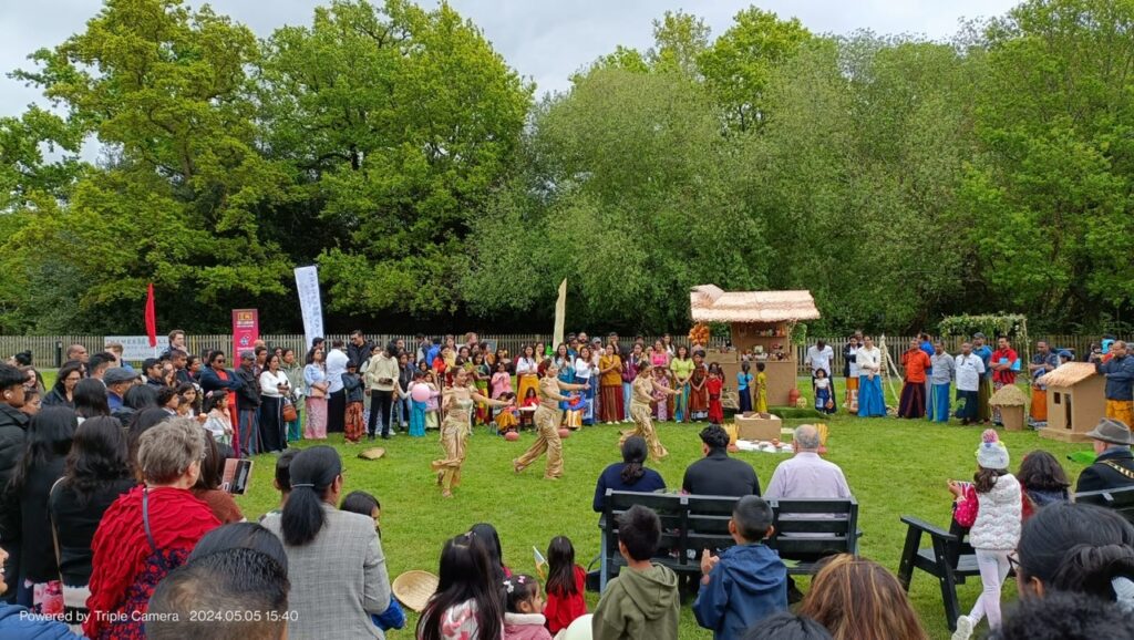 Cllr Jenny Penfold, the Mayor of Bracknell Forest, Attends the 2024 Sri Lankan New Year Festival