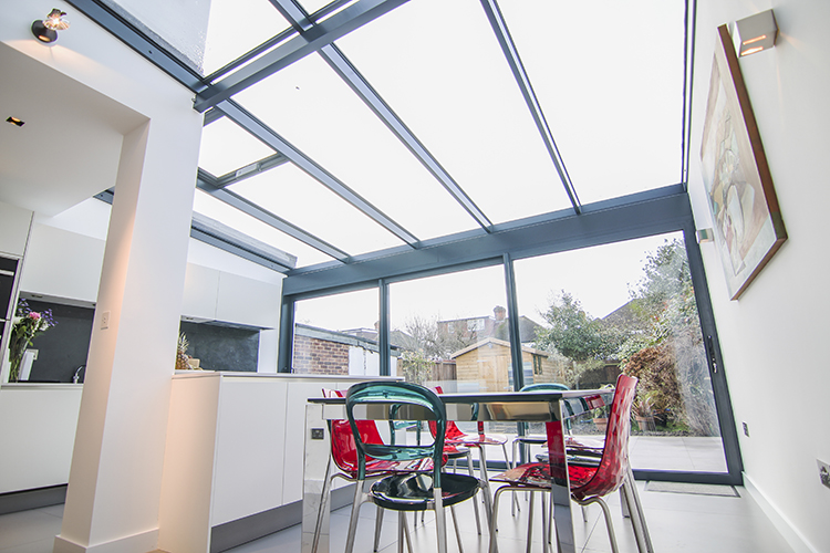 Contemporary Aluminium Conservatory, Kingston Upon Thames