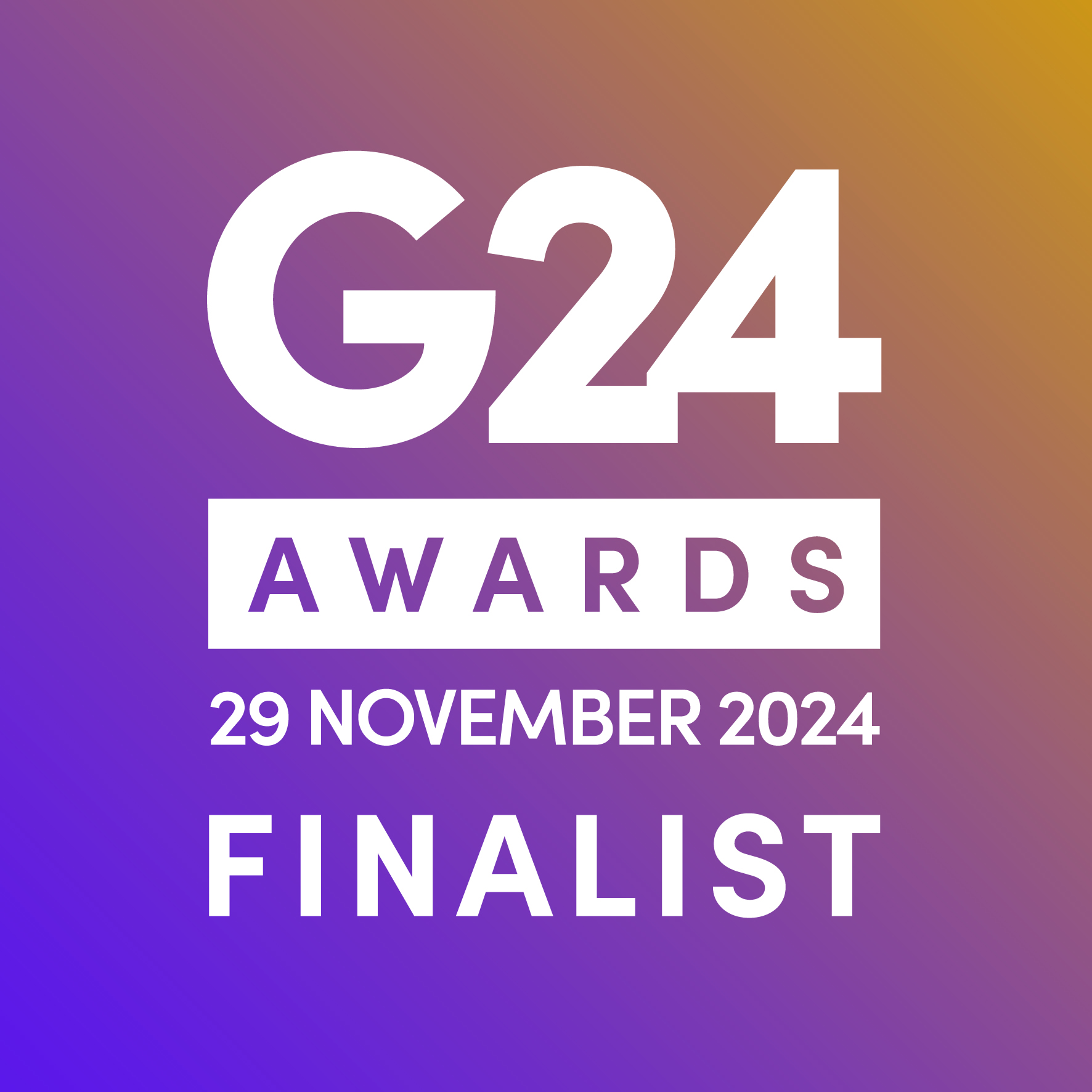 G24 AWARD FINALIST INSTALLER OF THE YEAR