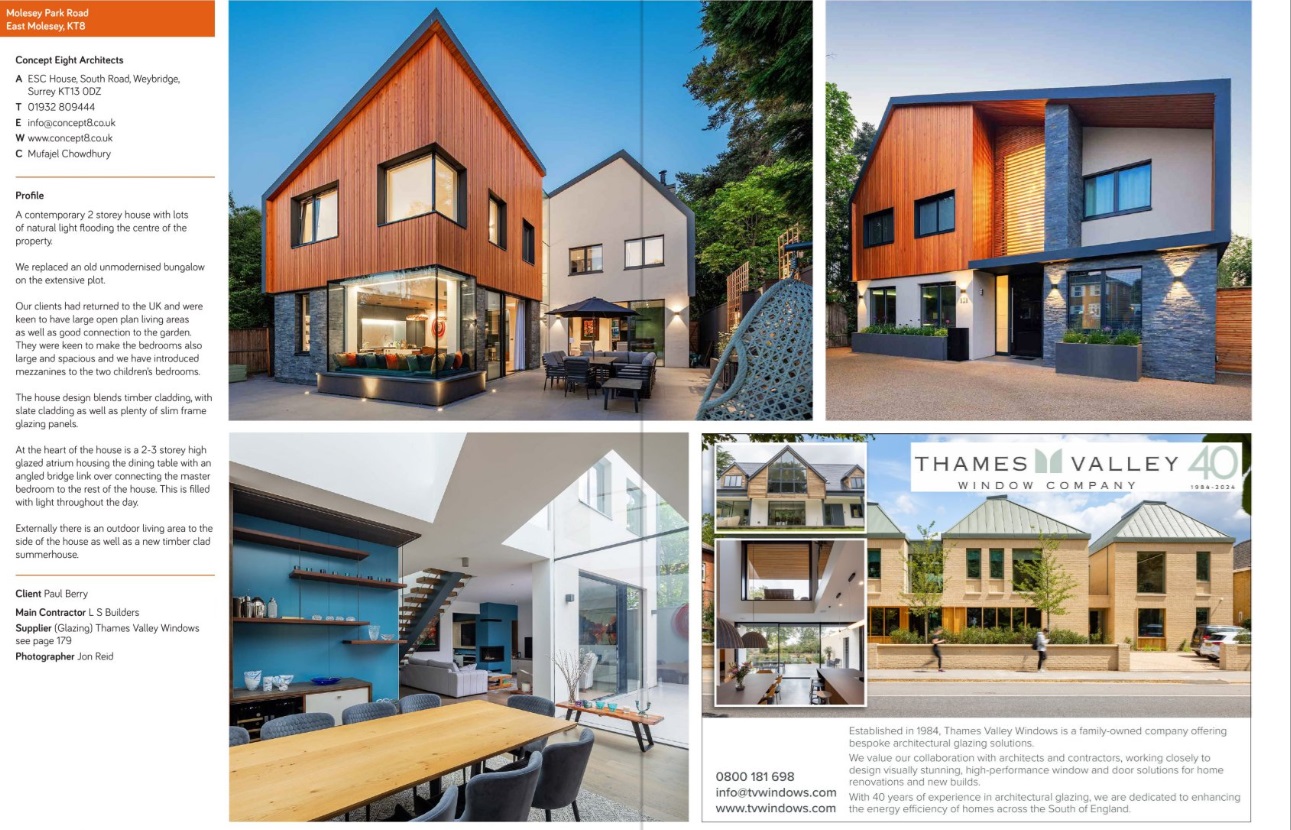 THAMES VALLEY WINDOWS FEATURE IN RIBA RESIDENTIAL PUBLICATION 2024 25