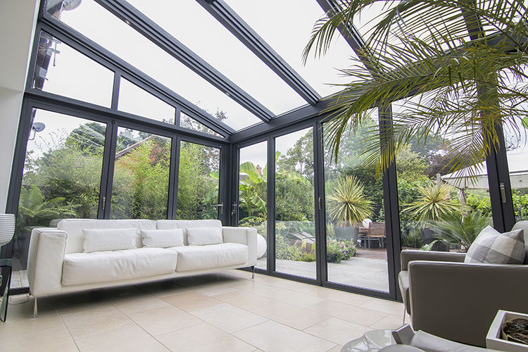 Solarlux Wintergarden, Bi-Folding Doors and Tilt and Turn Windows, Crowthorne